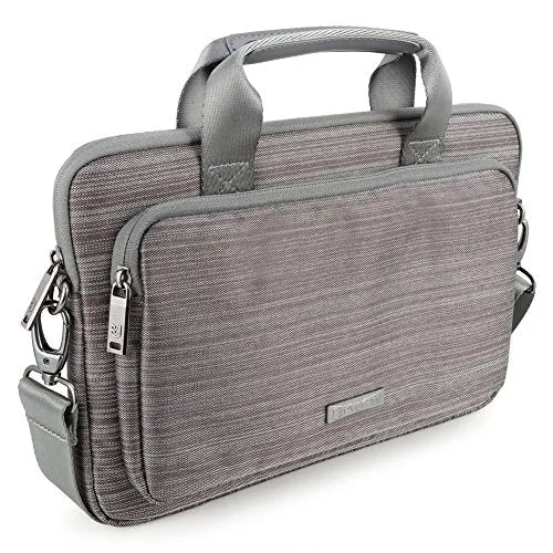 11~11.6 inch Laptop Tablet Case, Evecase Universal Fabric Neoprene Messenger Tote Shoulder Bag