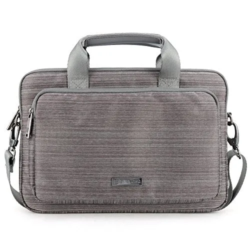 11~11.6 inch Laptop Tablet Case, Evecase Universal Fabric Neoprene Messenger Tote Shoulder Bag