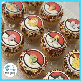 12 Pokemon Cupcakes