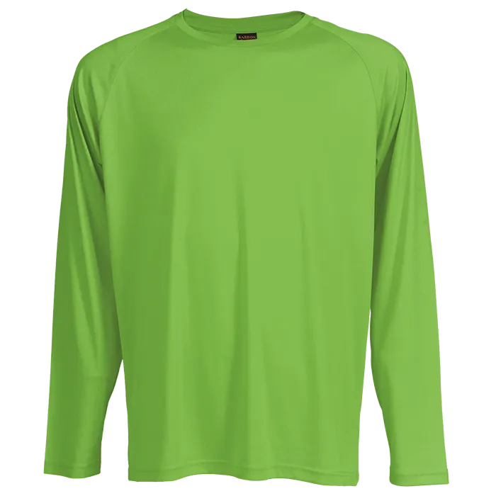 135g Long Sleeve Polyester T-Shirt (TSL135B)