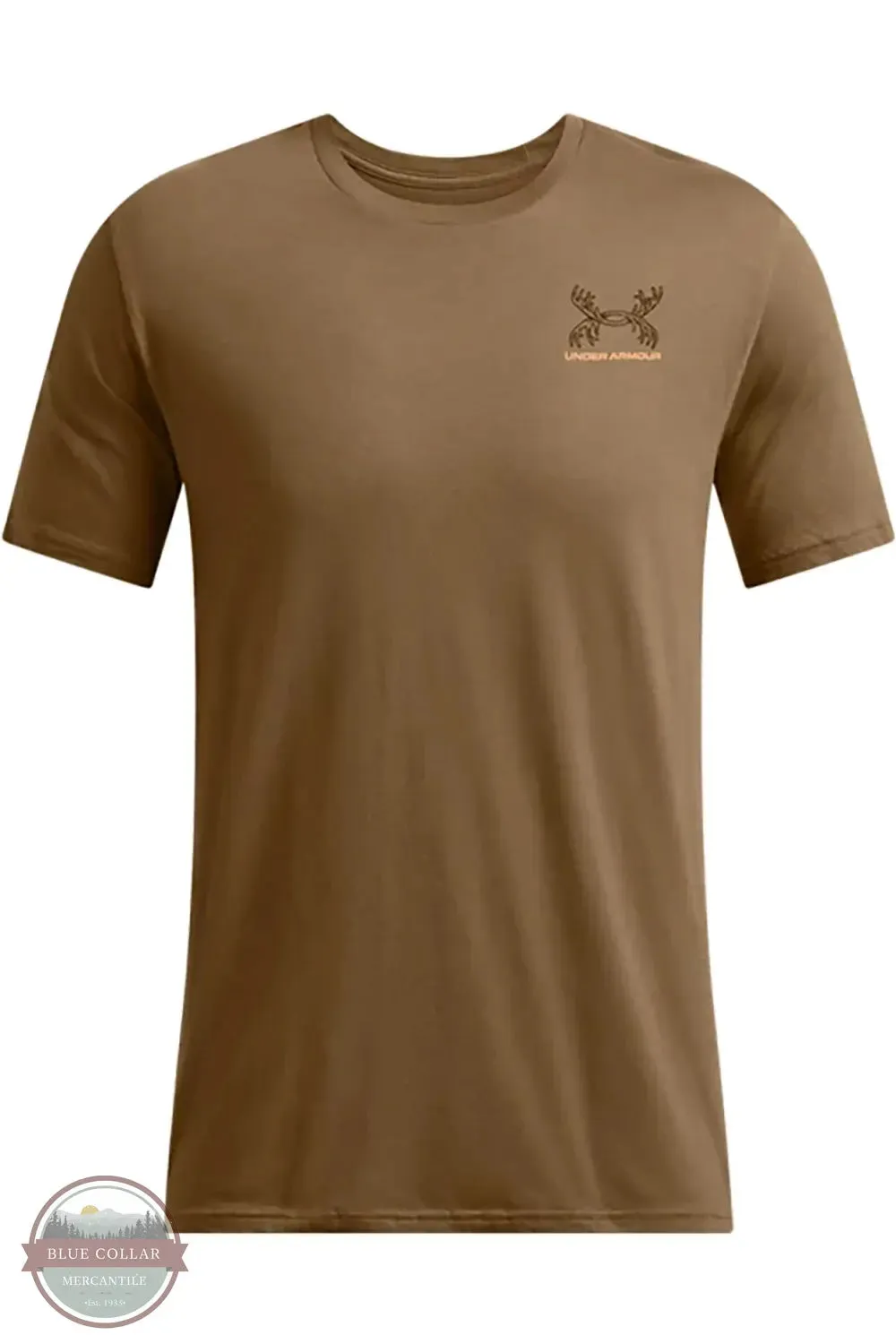 1386778 UA Schematic White Tail Short Sleeve T-Shirt