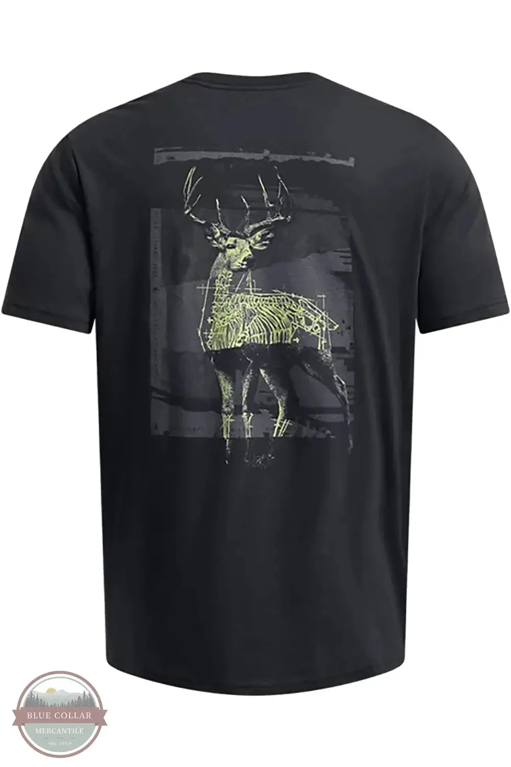 1386778 UA Schematic White Tail Short Sleeve T-Shirt