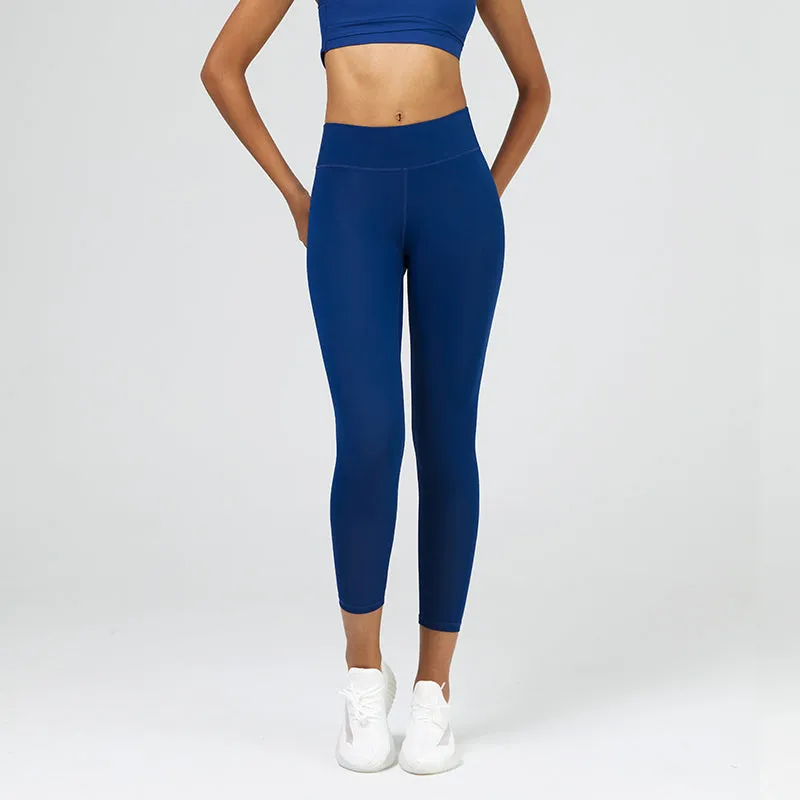 7/8 High Waisted Tummy Control Compression Legging