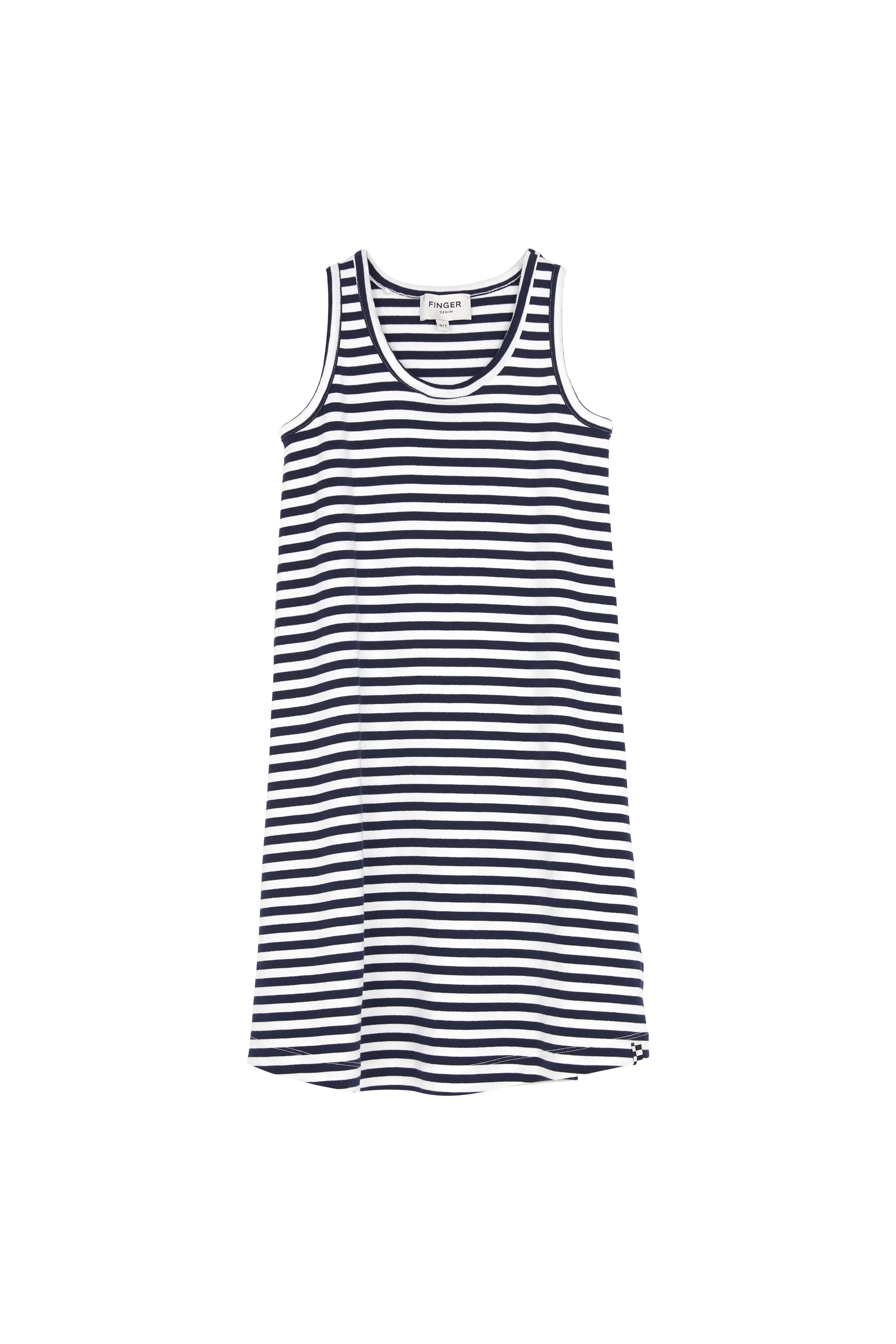 ARYA Navy S Stripes - Tank Top Dress