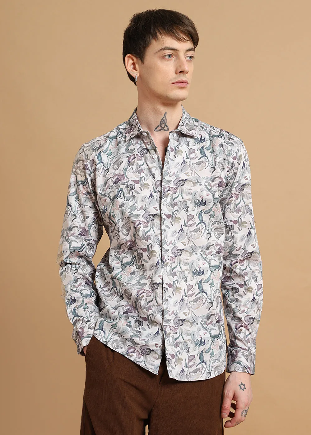 Azalea Floral Printed Shirt