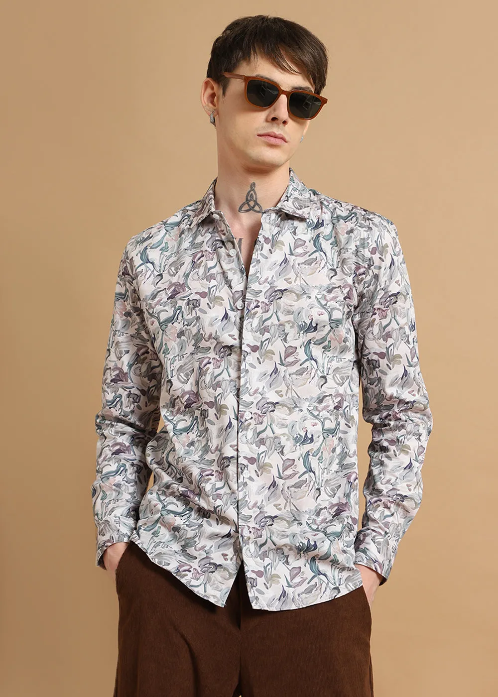 Azalea Floral Printed Shirt