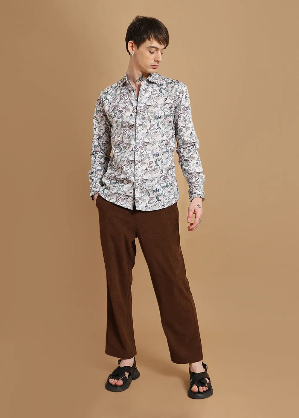 Azalea Floral Printed Shirt