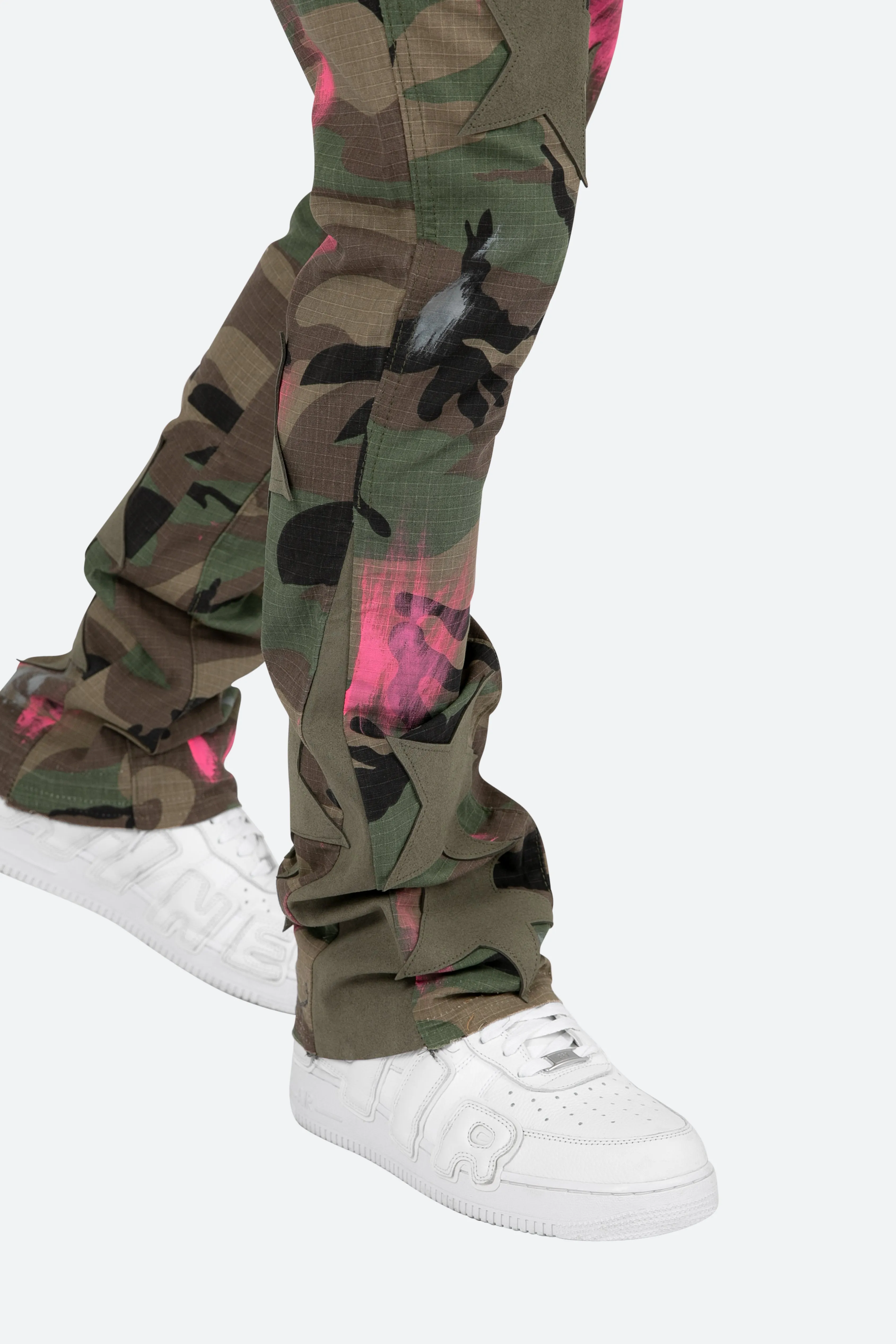 B439 Star Flare Denim - Camo