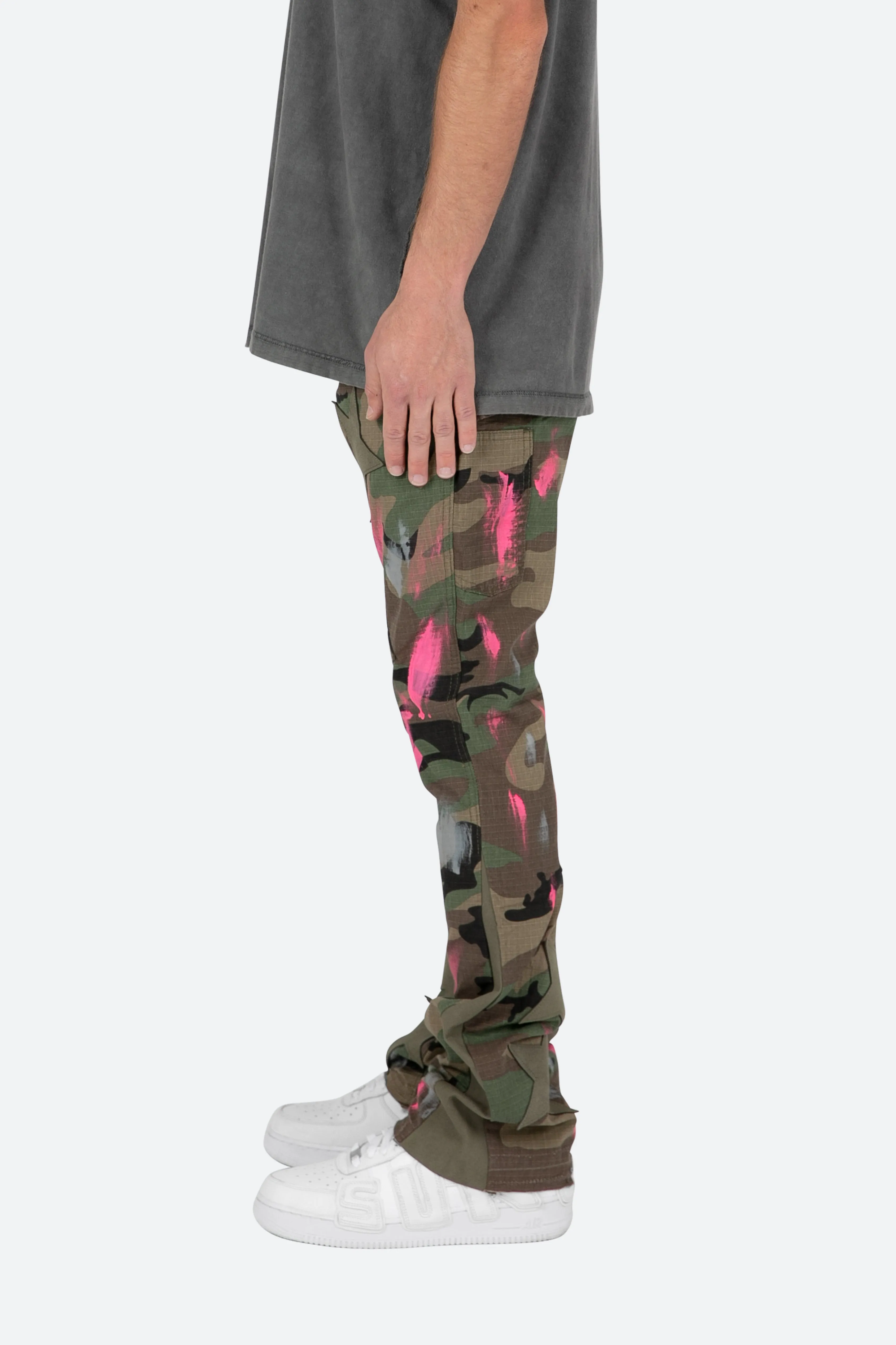 B439 Star Flare Denim - Camo