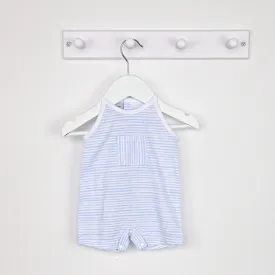 Babidu Pelele Blue Striped Romper