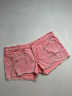 Baby pink low rise mini short (M)