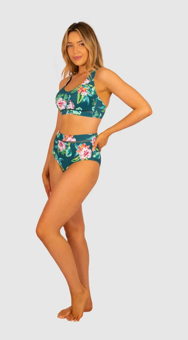 Baku High Waist Bikini Pant - Guam