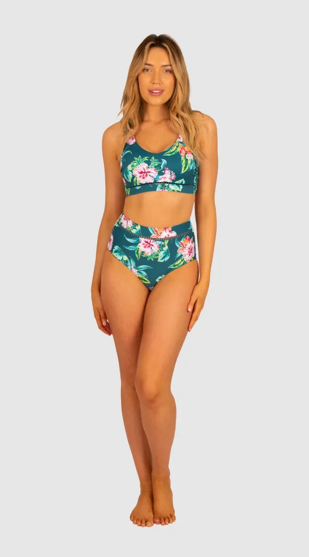 Baku High Waist Bikini Pant - Guam