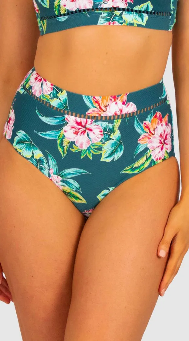 Baku High Waist Bikini Pant - Guam