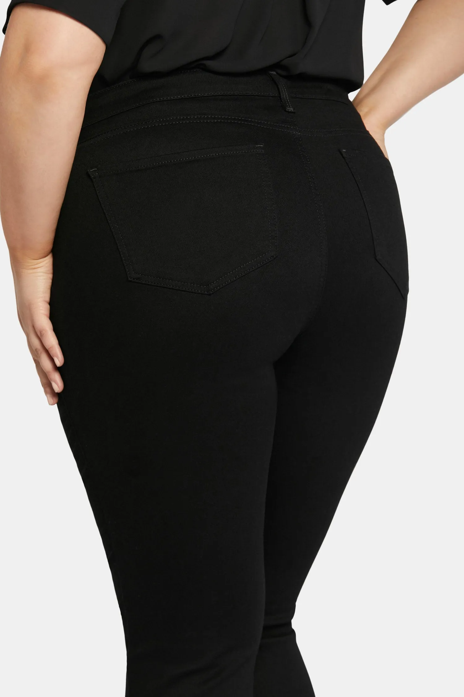 Barbara Bootcut Jeans In Plus Size - Black