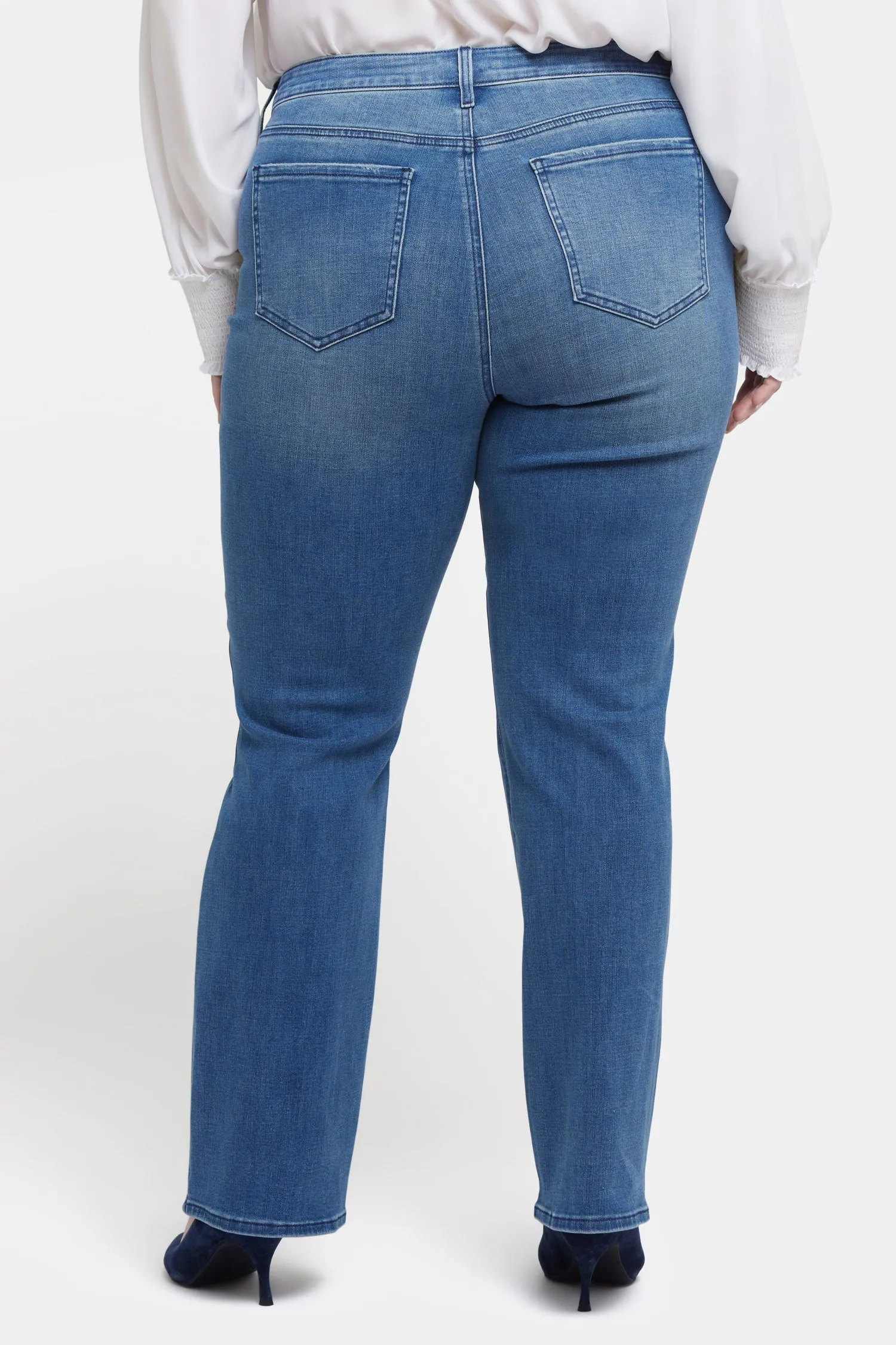 Barbara Bootcut Jeans In Plus Size - Cascade Wave