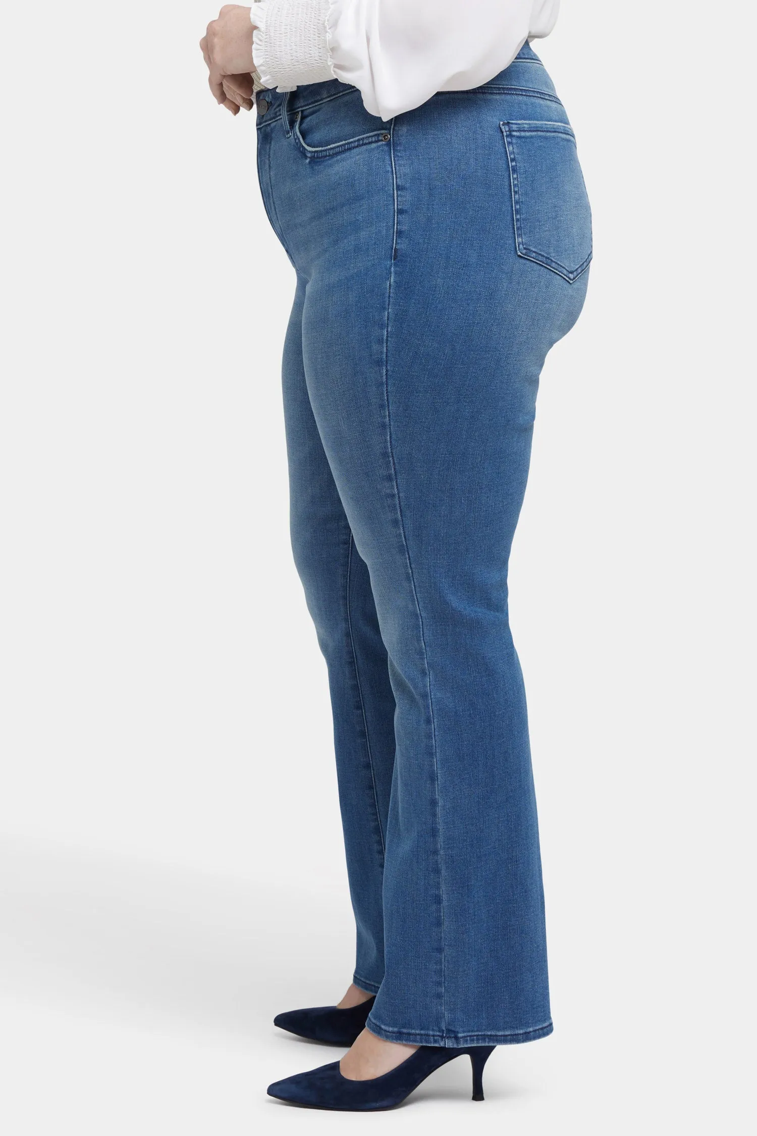 Barbara Bootcut Jeans In Plus Size - Cascade Wave