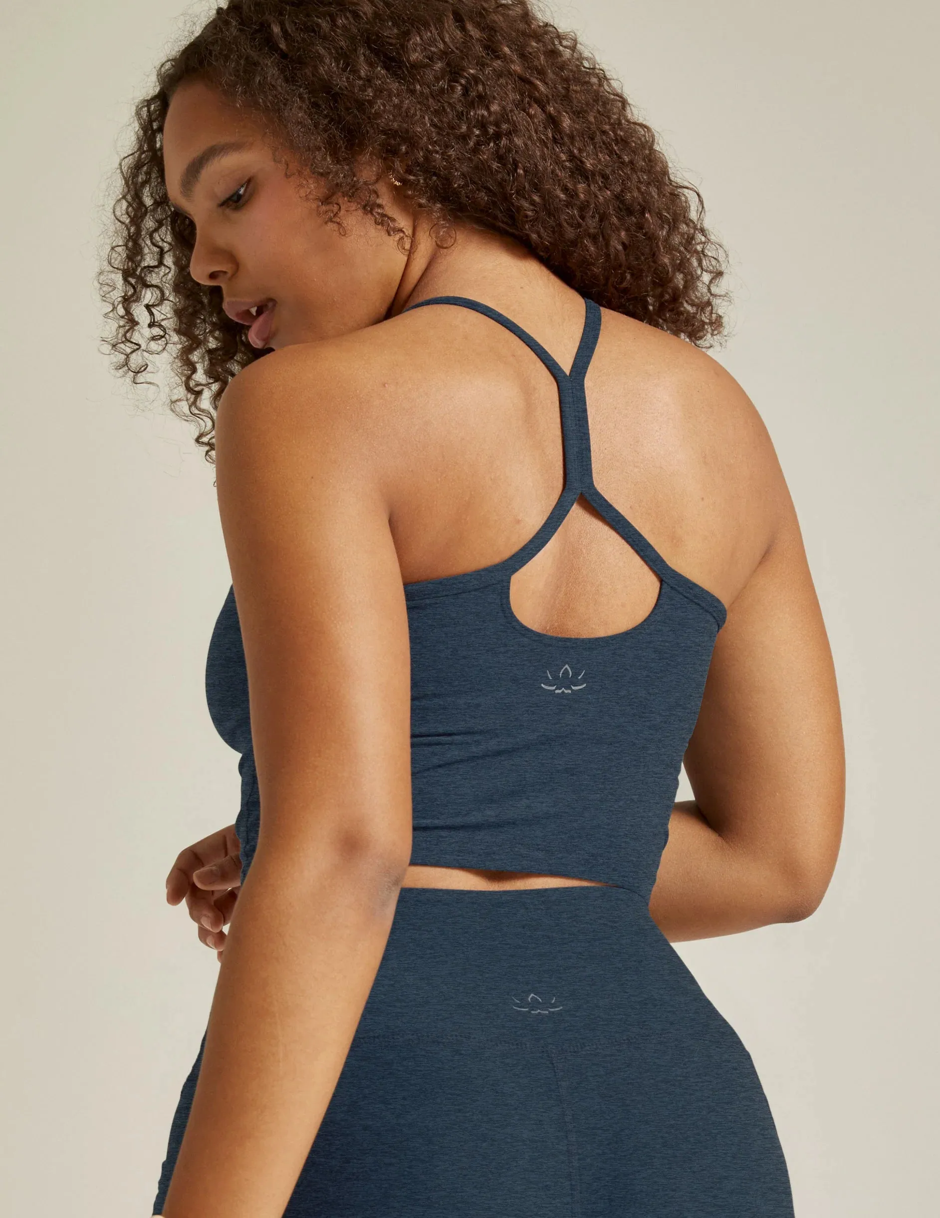 Beyond Yoga Slim Crop Racerback - Nocturnal Navy