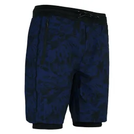 BG Men's Dual Layer Printed Shorts