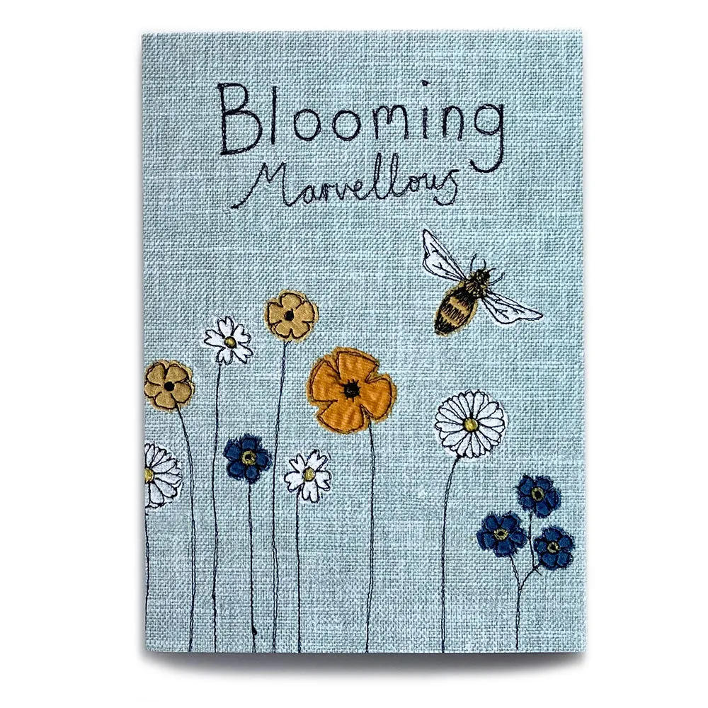 blooming marvellous A5 notebook