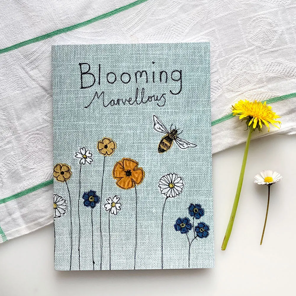 blooming marvellous A5 notebook