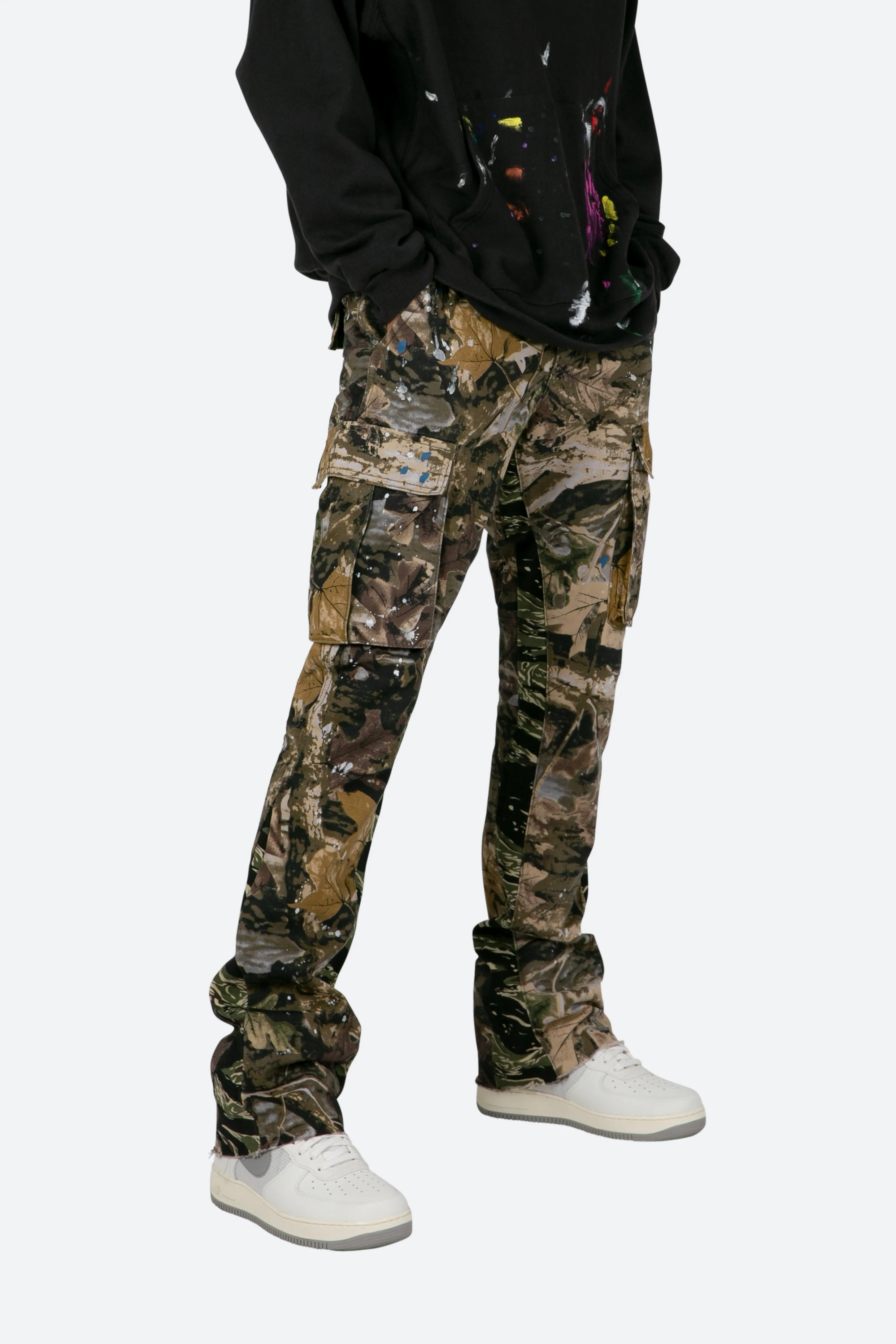 Bootcut Cargo Pants - Hunter Camo