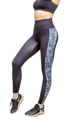 Bulurru Panel Print Leggings