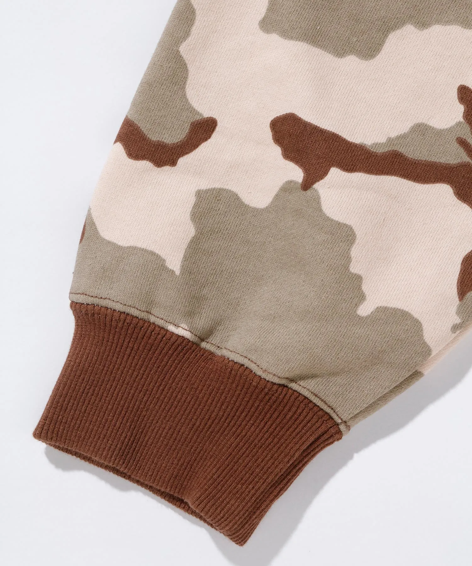 CAMO CREW NECK SWEAT