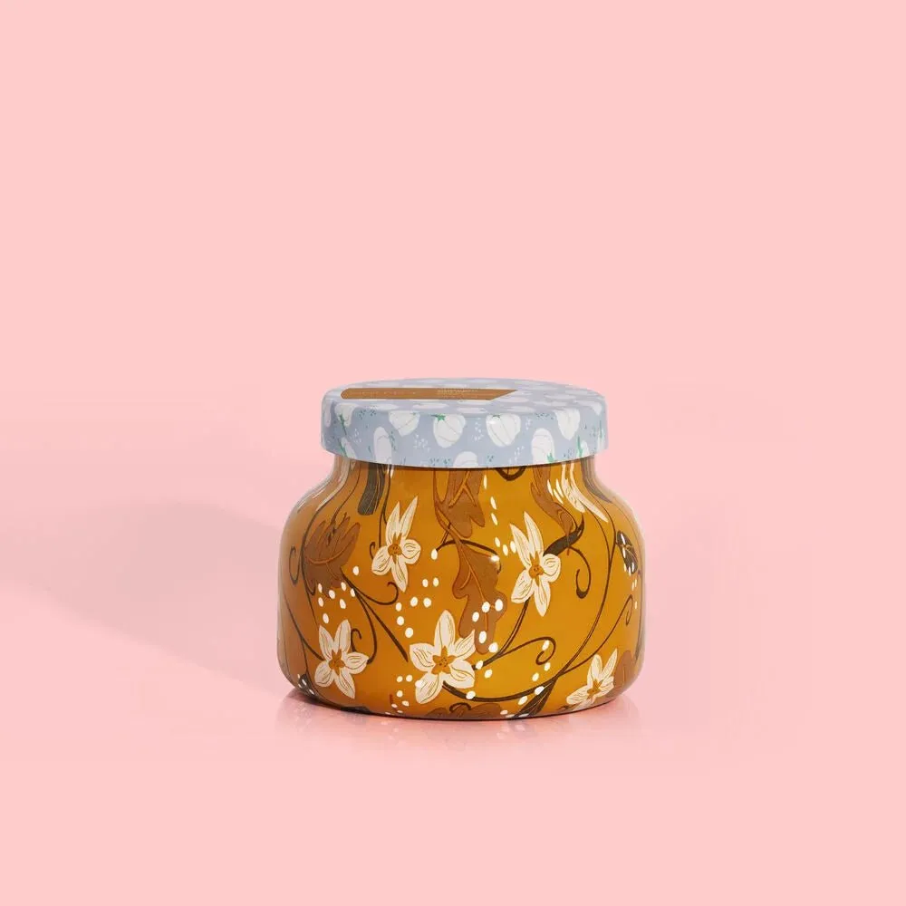 Capri Blue: Pattern Play Petite Jar in Pumpkin Dulce 8oz