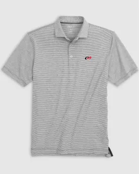 Carolina Hurricanes Lyndonn Striped Jersey Performance Polo