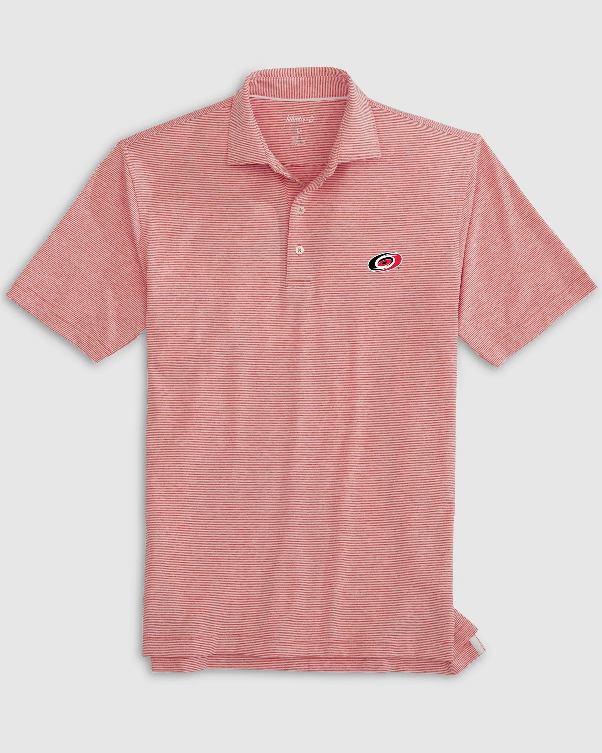 Carolina Hurricanes Lyndonn Striped Jersey Performance Polo