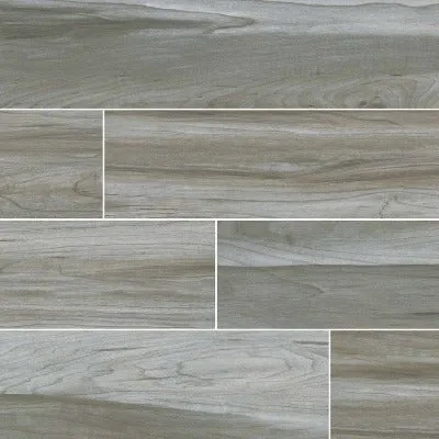 Carolina Timber II Ceramic Tile Collection Gray- 6"x24"