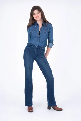 Carolyn Denim Trouser