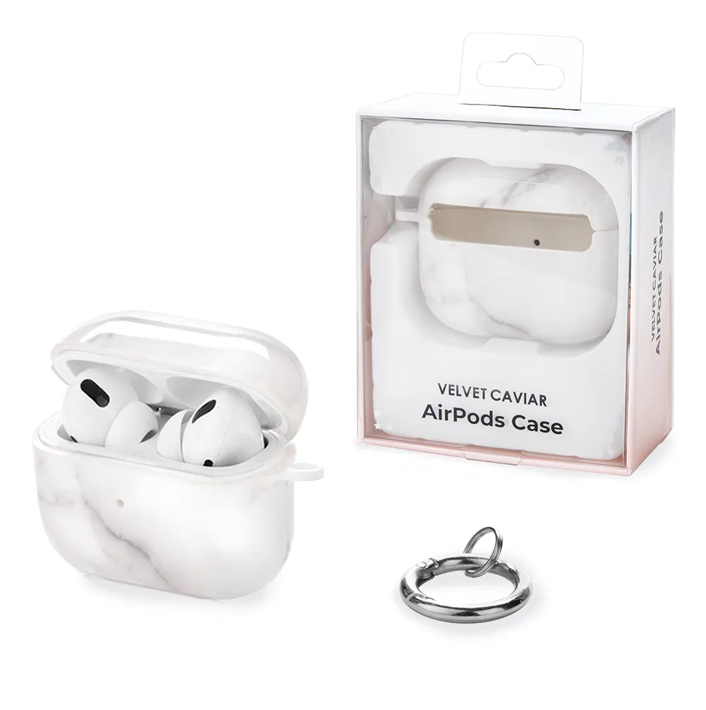 Carrara Marble AirPod Case