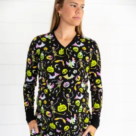 Cool Ghouls Women's Pajama Top