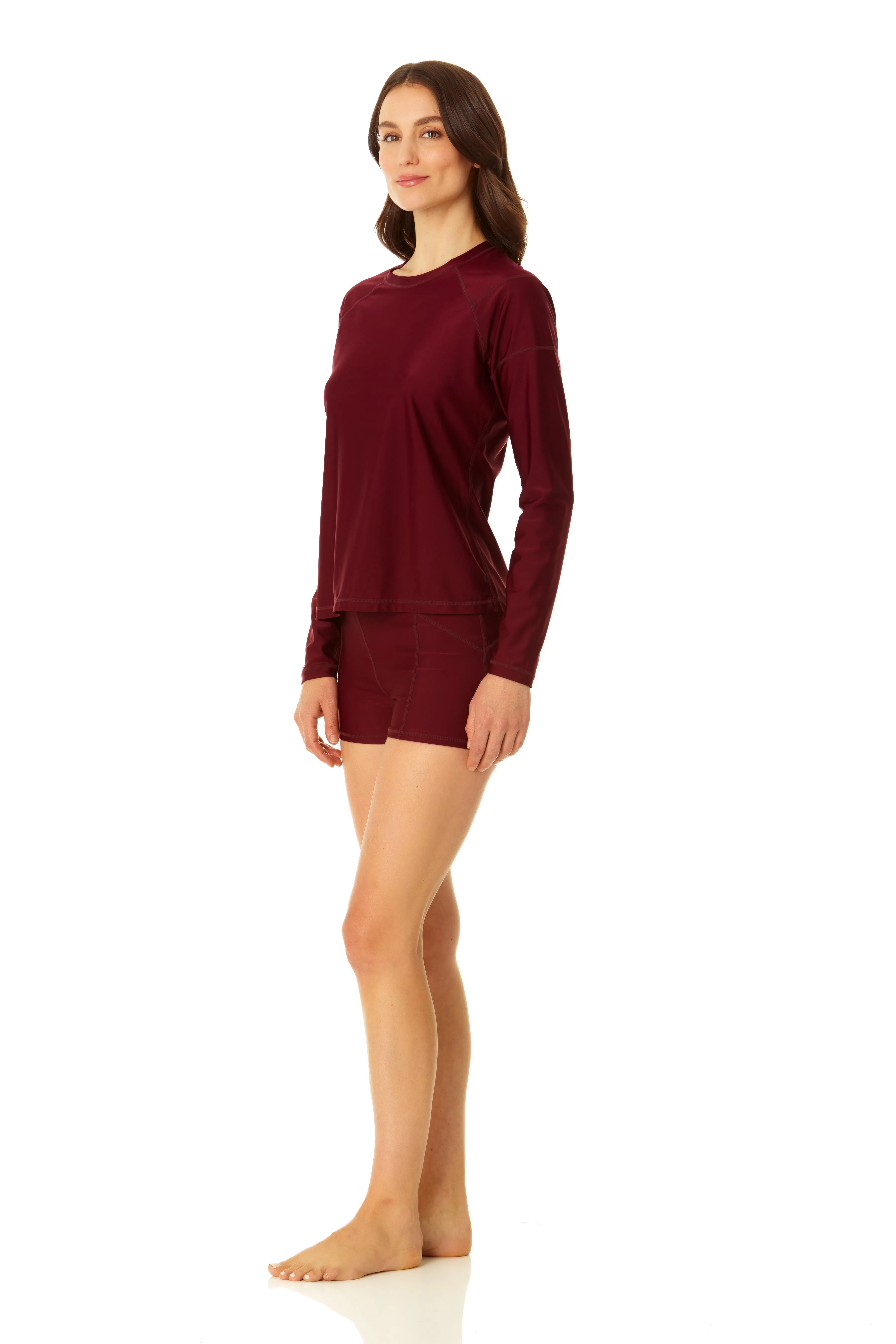 Coppersuit - Women's Long Sleeve Rashguard Top