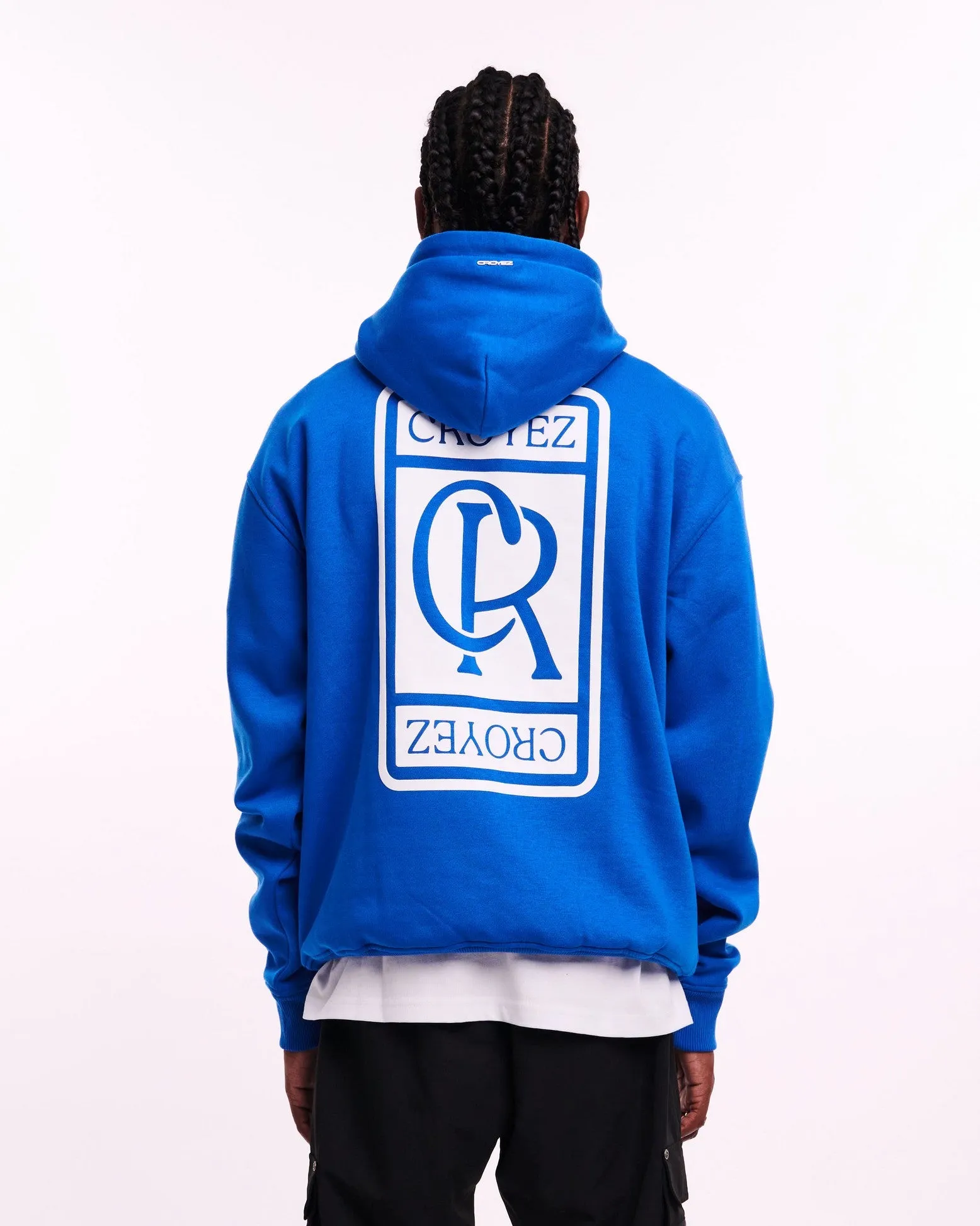 CROYEZ INITIAL HOODIE - COBALT BLUE