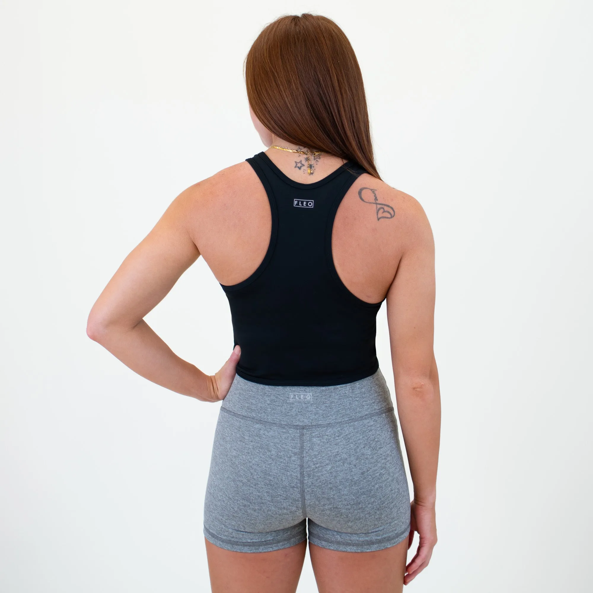 Curve Crop Tank - Fitted