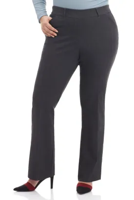 Curvy Pull-on Barely Bootcut Classic Pants