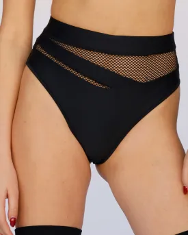 Cybernetic Fishnet High Waist Bottoms