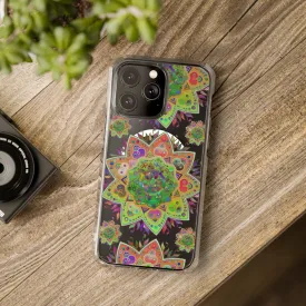 Elegant Mandala MagSafe®-Compatible iPhone 14/15 Impact Case