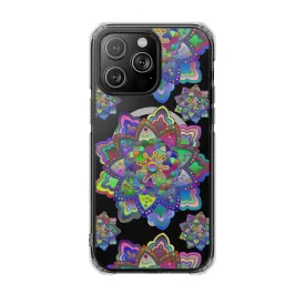 Elegant Mandala MagSafe®-Compatible iPhone 14/15 Impact Case