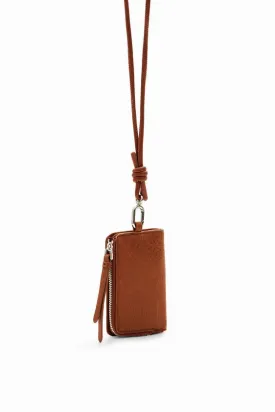 Emma Strap Wallet - cognac