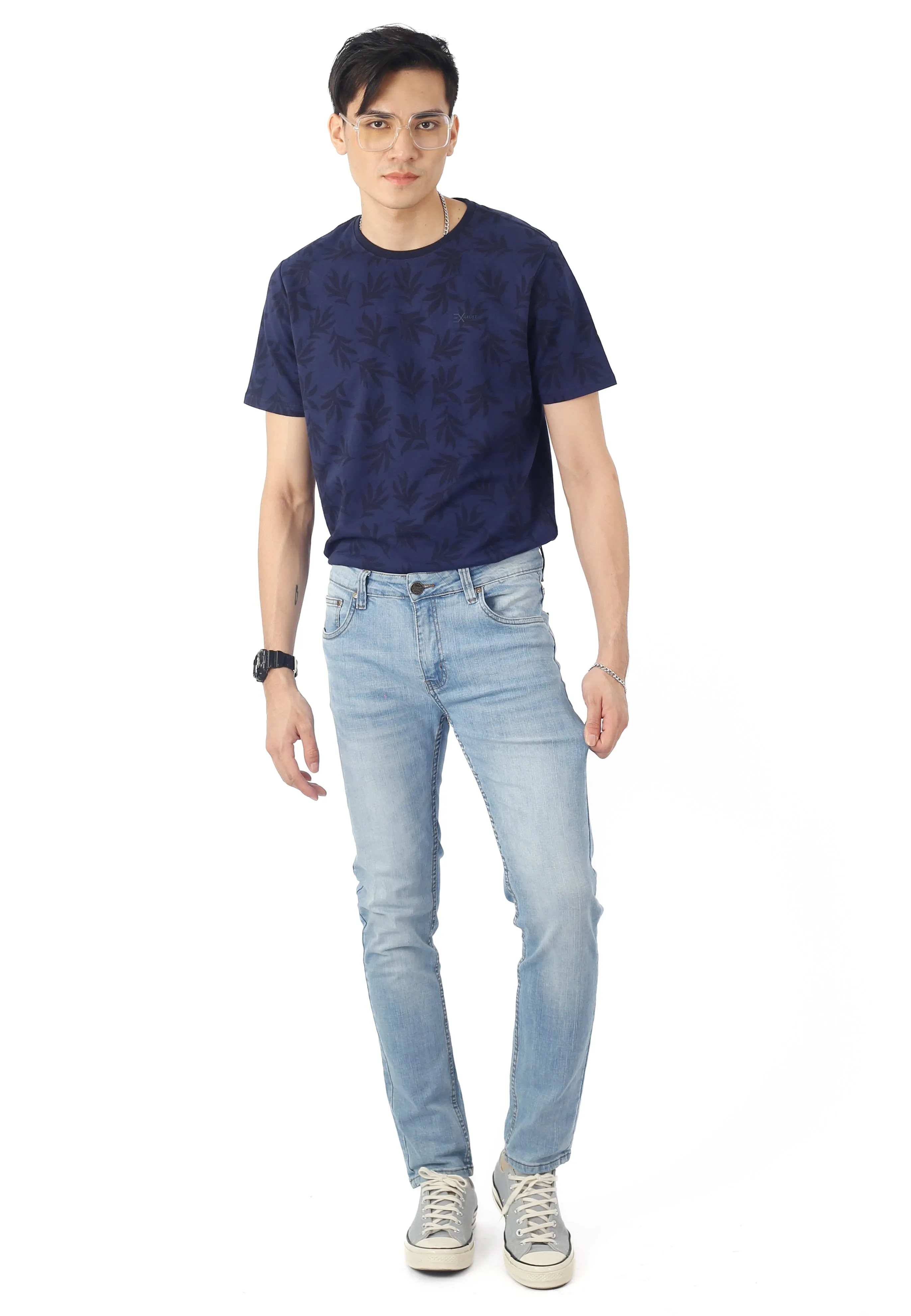 EXHAUST CLASSIC JEANS LONG PANTS [303 SLIM FIT] 1703