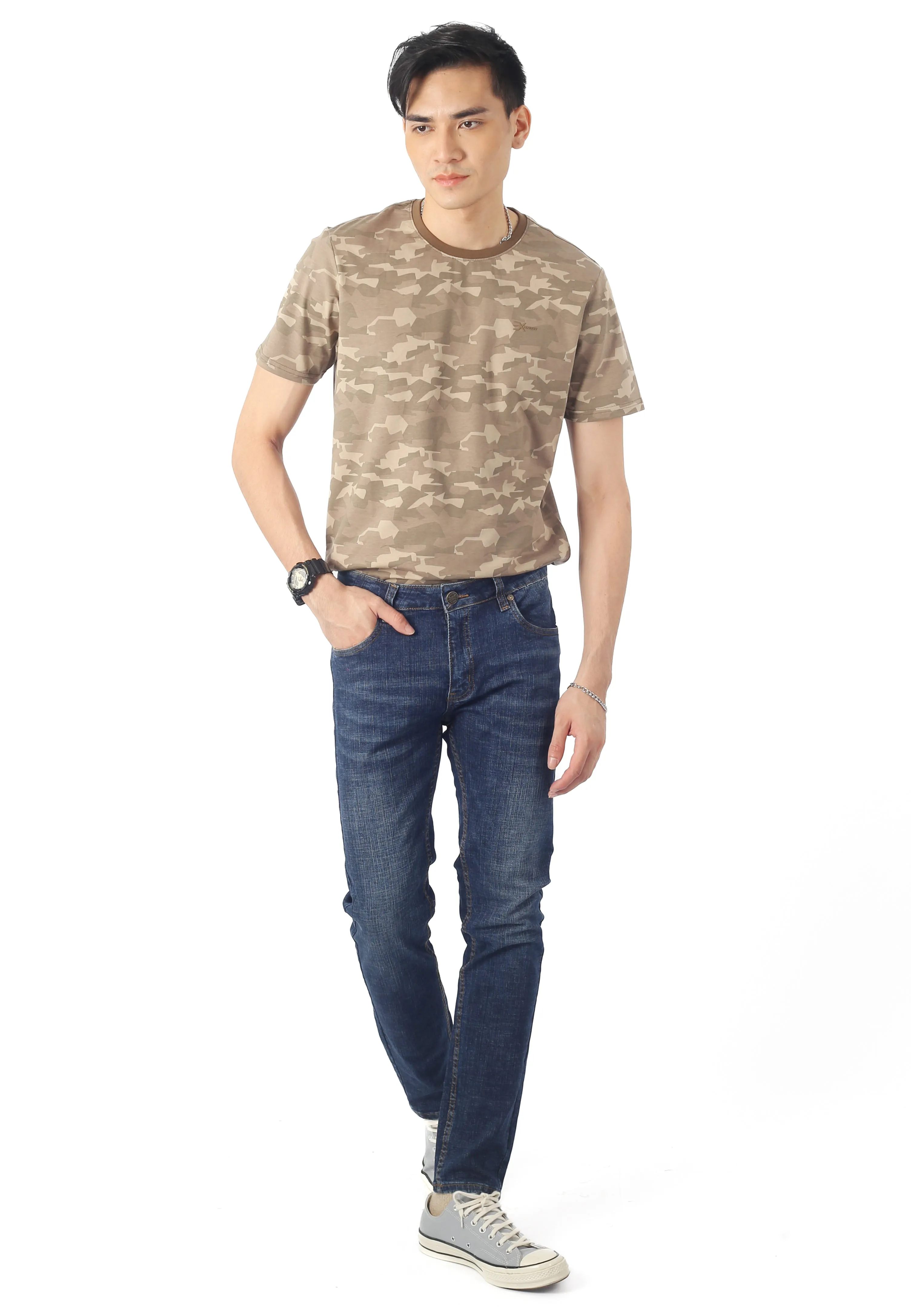 EXHAUST CLASSIC JEANS LONG PANTS [303 SLIM FIT] 1703