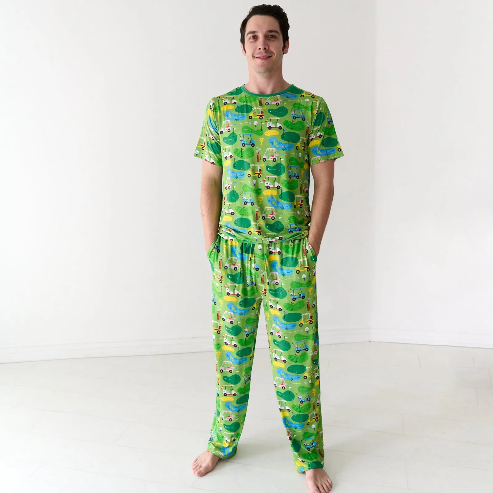 Fairway Fun Men's Short Sleeve Pajama Top