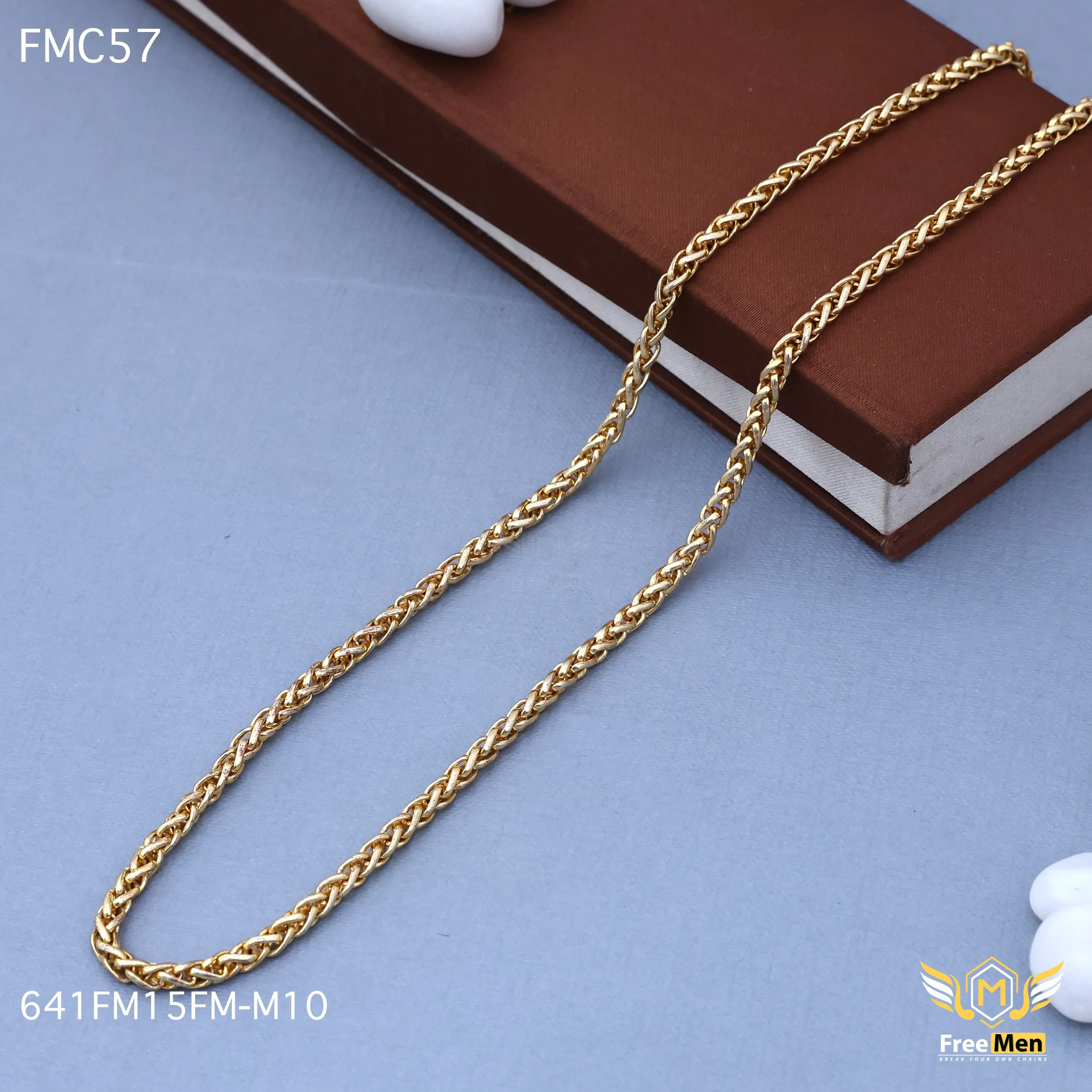 Freemen Elegant Plain Smooth Design Chain - FMC57