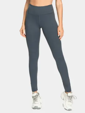 Full Length Yoga Pants Sports Leggings Grey