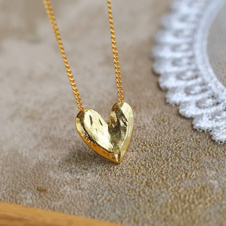 Gold Plated Heart Pendant