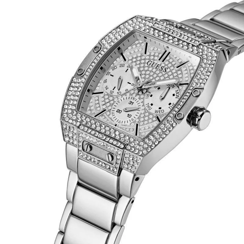 Guess GW0094G1 Phoenix Crystal Set Stainless Steel Men's Watch